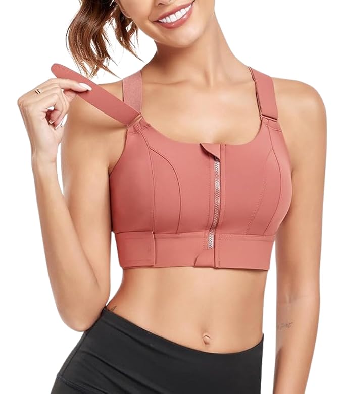 High Impact Adjustable Sports Bra